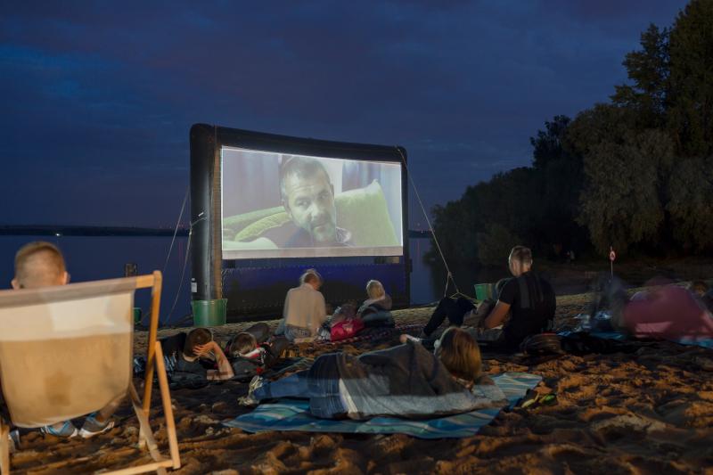 Podglądania filmowe nad Zalewem Mietkowskim 2019 seans