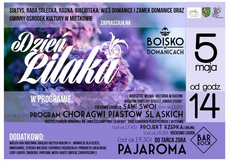 Dzień Lilaka 2018